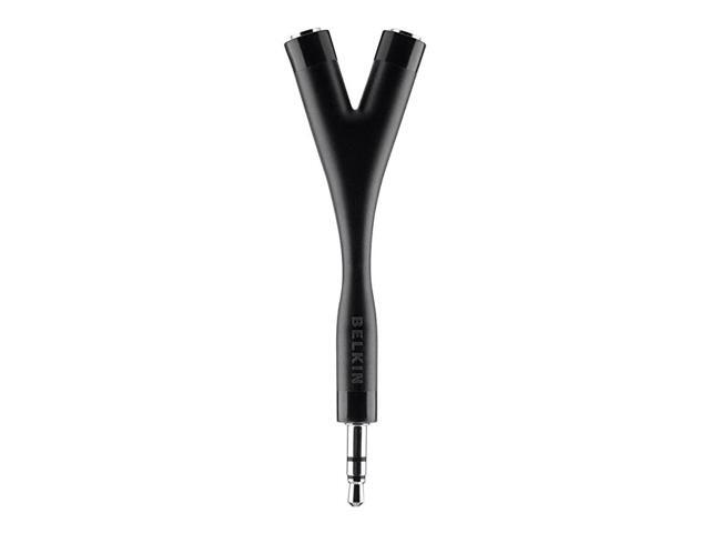 Headphone Splitter with YShape Design and Double Auxiliary Jacks