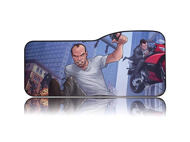 Extended Mouse Pad Large Keyboard Desk Pad for Gaming Office Computer Laptop Big Custom Design Mouse Mat with Stitching NonSlip Rubber Back 29 x
