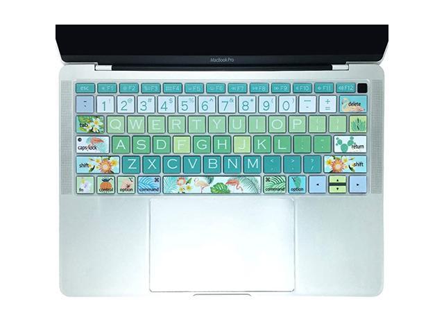 Keyboard Cover Protector for Apple MacBook Air 13 Inch 133Only Fit Model A1932 2018 2019 Released Silicone Skin Protector with Individuality Design