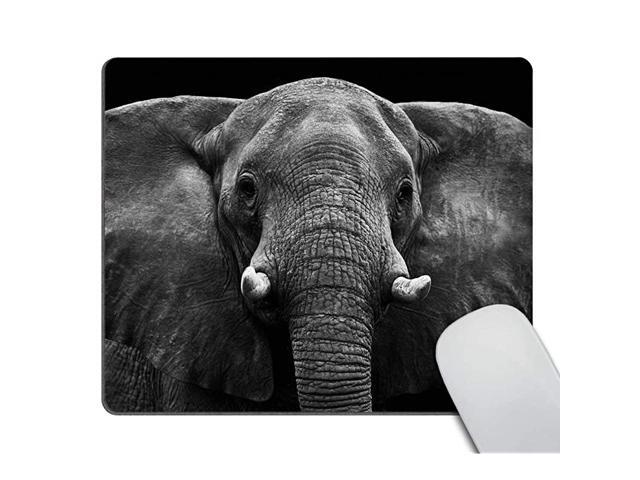 Elephant Mouse Pad NonSlip Rubber Gaming Mousepad Rectangle Mouse Pads for Computers Laptop