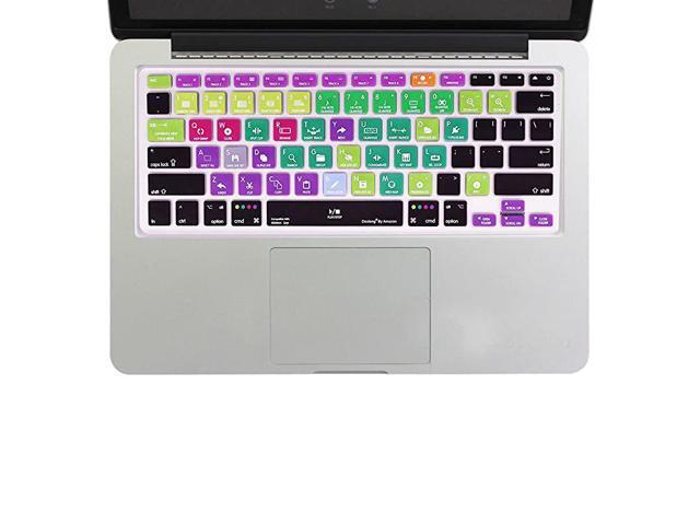 Ableton Live Functional Shortcut Silicone Keyboard Cover Skin for MacBook Air 13 inchNoTouch ID for MacBook Pro 13 15 2015 Before