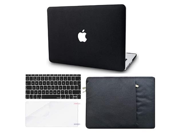 Laptop Case for MacBook Air 13 Retina 202020192018 Touch ID wKeyboard Cover + Sleeve + Screen Protector 4 in 1 Bundle Italian Leather Case A1932