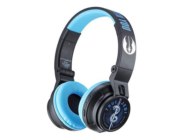 Wars Ep 9 Kids Headphones Bluetooth Wireless with Microphone Safe Listening Rechargeable Battery Adjustable Kids Headband for School Packaging