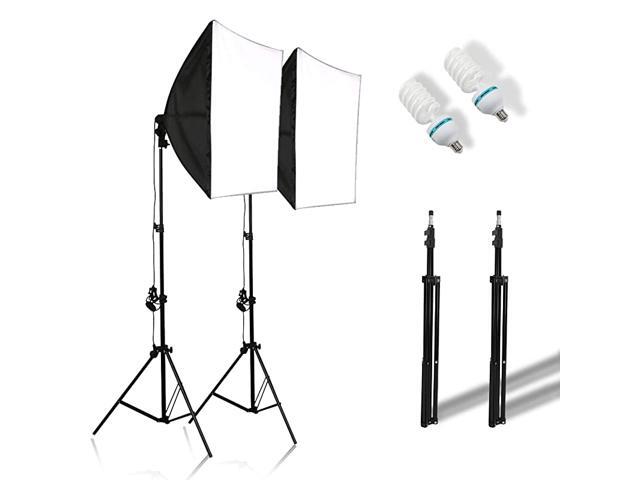 700W Professional Photography 24x24 inches60x60 Centimeters Softbox with E27 Socket Light Lighting Kit