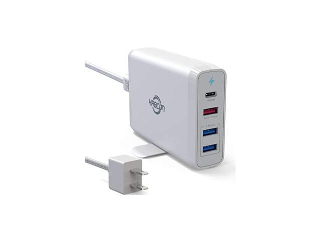 C Charger4Port Wall Charger with 60w PD Charger C Quick Charge 30 Wall Charger 18W and Dual Port Wall Charger 12W for MacBook ProAiriPad ProiPhone