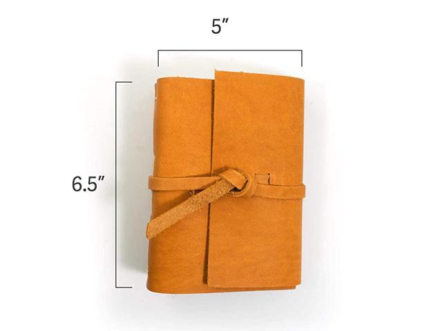 Premium Handcrafted Top Grain Leather Photo Album for 4x6 Photos with Old World Style Flap Closure Family Heirloom
