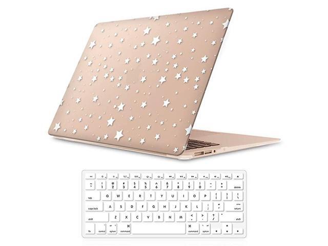 MacBook Air 13 inch Protective Hard Case Soft Touch Ultra Thin Shell Cover+Keyboard Cover for Older Version MacBook Air 13 inch Model A1369A1466