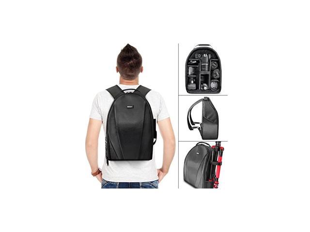 Camera Backpack Bag for Sony Canon Fuji Panasonic Nikon DSLR Mirrorless Digital Camera Video Camera Lenses and Photography Accessories Black Camera