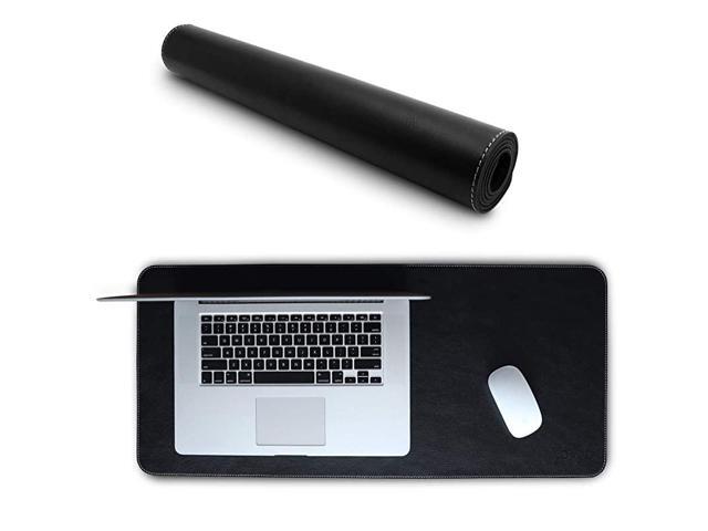 Leather Extended Mouse Pad Genuine Leather Black OTTO270