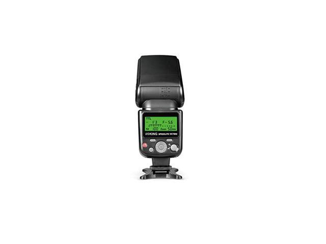 VK750III Remote TTL Speedlite Slave Mode Flash with LCD Display for Canon DSLR Standard Hot Shoe Cameras EOS Rebel 5DS 5DSR 5S Mark IV 5D Mark III