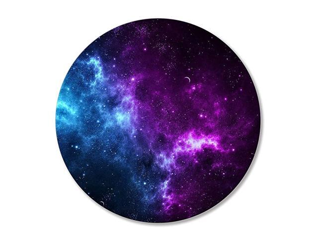 Mouse pad Customized Round Mousepad NonSlip Rubber Base Mouse Pads for Computers Laptop Office Desk Accessories Nebula Galaxy Mouse pad