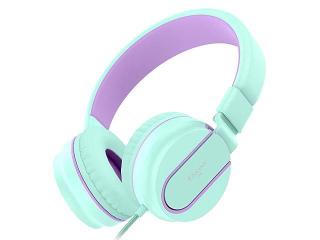 i36 Kids Headphones Children Girls Boys Teens Foldable Adjustable On Ear Headphones 35mm Jack Compatible Cellphones Computer Kindle MP34 School