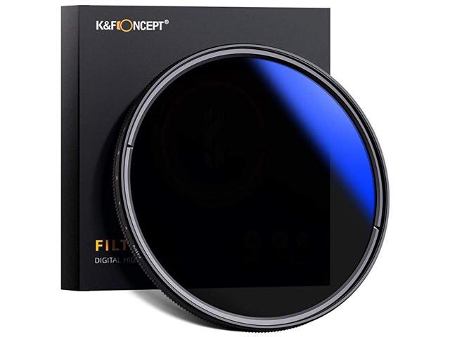 77mm ND Fader Variable Neutral Density Filter ND2 to ND400 for Camera Lens UltraSlim Multi Coated