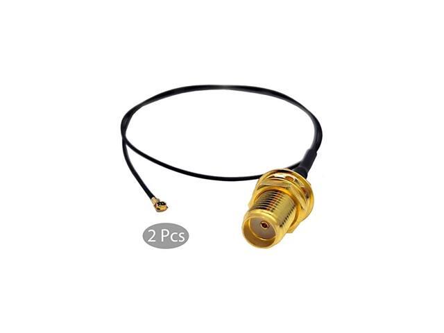 to SMA M2 NGFF to SMA Female MHF4 IPX4 IPEX4 Ipex Connector Pigtail WiFi Antenna Extension Cable 10 inch 2 Pcs