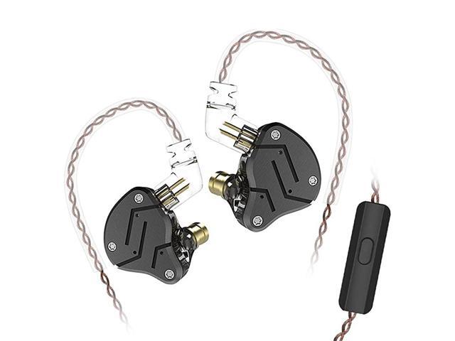 ZSN Earphone with 1BA and 1DD High Fidelity in Ear Earbuds High Resolution in Ear Monitor Headphone 075mm 2 pin Cable Noise Cancelling Headphone