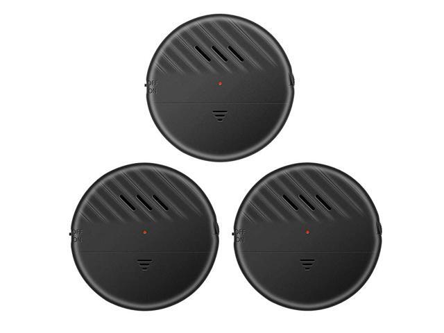 Alarm 125dB Loud UltraSlim AntiTheft Alarm for Door and Glass Break Vibration Sensor Alert with 3 Level Sensitivities 3 Pcs