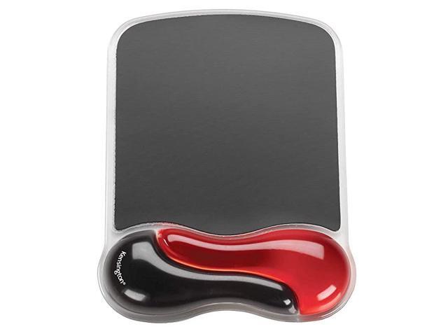 Duo Gel Mouse Pad with Wrist Rest Red K62402AM