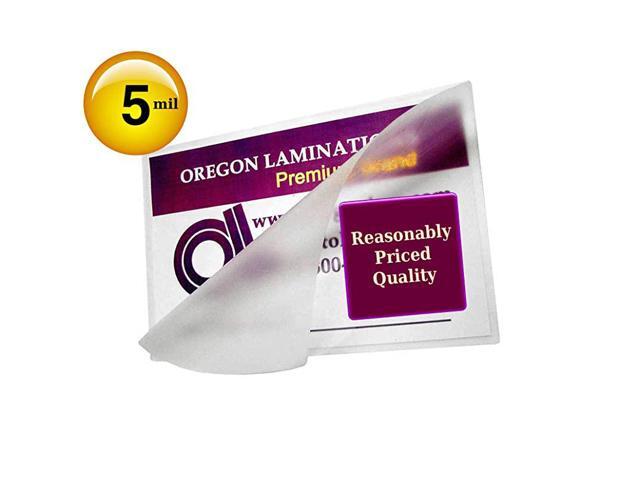 Lamination Hot Laminating Pouches Pack of 500 5 Mil 2916 x 334 Badge Card Size