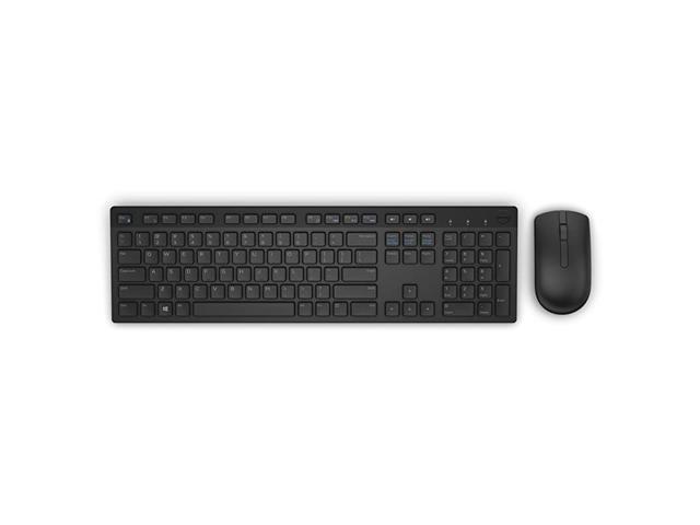 KM636 Wireless Keyboard Mouse Combo 5WH32 Black