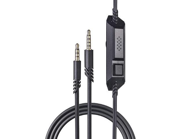 Astro 10M A40 Mobile Cable Cord with Both Inline Mute Volume Control Function for Astro A40A40 TR Also Work with Astro a10 Headset