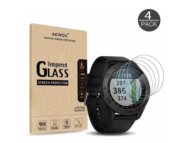 Pack of 4 Tempered Glass Screen Protector for Garmin Approach S60 03mm 25D High Definition 9H Premium Clear Screen Protective Film for Garmin