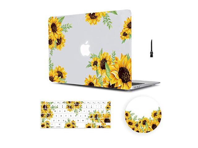 sunflower macbook case