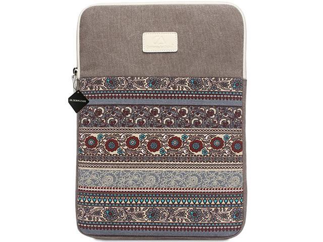 Inch Laptop Sleeve 13 Inch Bohemian Canvas Protective Notebook Bag Computer Case Cover for MacBook Pro MacBook Air Chromebook Acer Dell HP Samsung