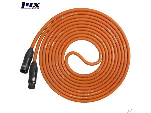 15 Feet XLR Microphone Cable Balanced Male to Female 3 Pin Mic Cord for Powered Speakers Audio Interface Professional Pro Audio Performance and