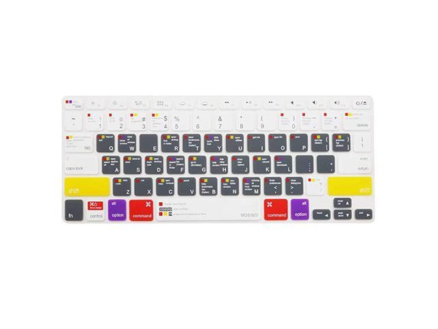 Silicone Keyboard Cover Compatible with MacBook Pro 1315 inch withWithout Retincha Display 2015 or Older Version MacBook Air 13 inch Release