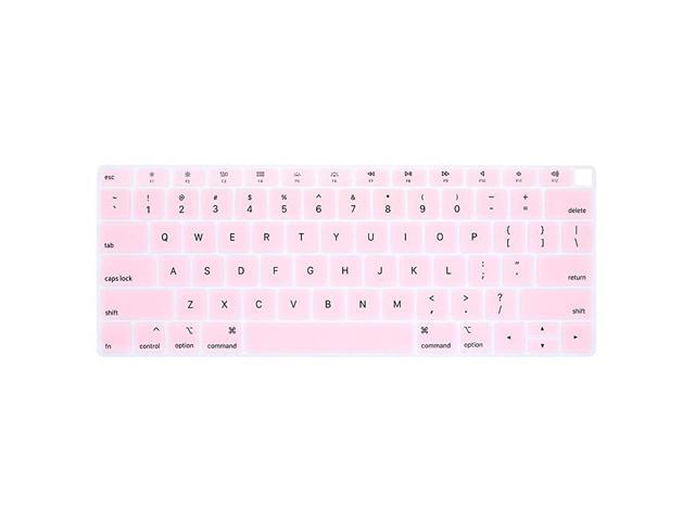 Keyboard Cover Skin Protector Compatible for 2018 Newest Release MacBook Air 13 inch with Touch ID Model A1932 It Doesnt Fit Old MacBook Air 13