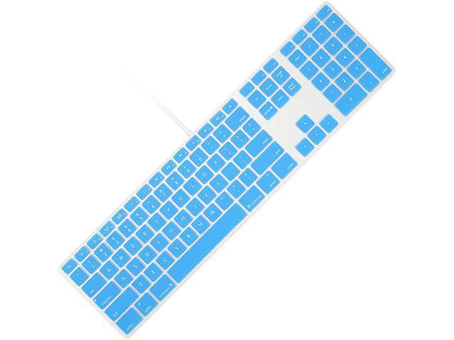 Blue Keyboard Cover for iMac Wired USB Keyboard A1243 MB110LLB