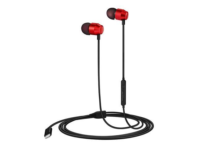 Earflow inEar Lightning Headphones Magnetic Earphones MFi Certified Earbuds with Microphone Controller Compatible iPhone 1211XXSXS MaxXR iPhone 8P