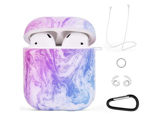 Protective Case Cover for Airpods Case Support Wireless Charging TPU Hard Glossy Case Compatible with Apple AirPods 21 for WomenGirls