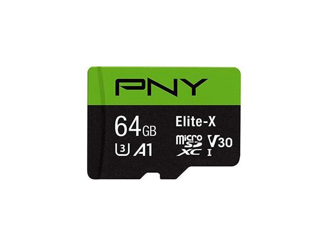 PSDU64GU3100EXGE 64GB EliteX Class 10 U3 V30 MicroSDXC Flash Memory Card