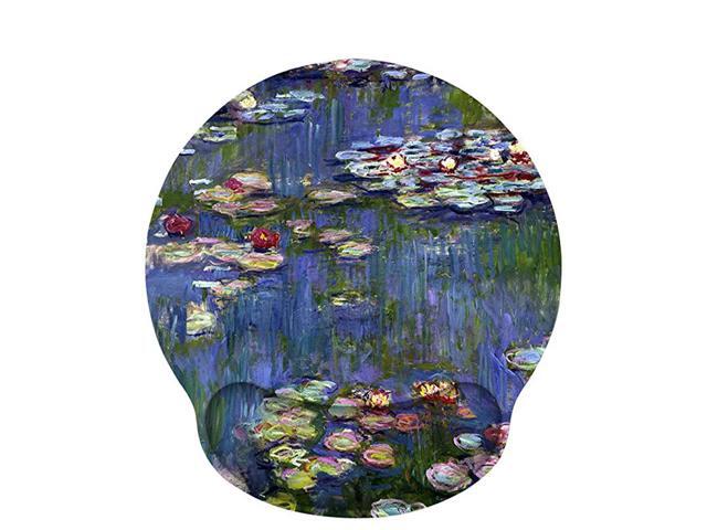 Mouse Pad Wrist Rest Support Gel Mouse Pads with Non Slip Rubber Base Memory Foam Mousepad Mouse Wrist Rest Pad for Laptop Computer Home Office