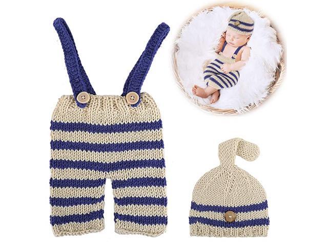 Newborn Photography Pros Costume Outfits Crochet Baby Accessories