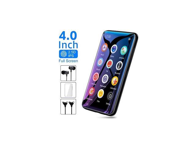 MP3 Player with Speaker 40 Full Touchscreen HD Video Mp4 Player 8GB Portable HiFi Lossless Sound Mp3 Music Player with FM Radio Voice Recorder