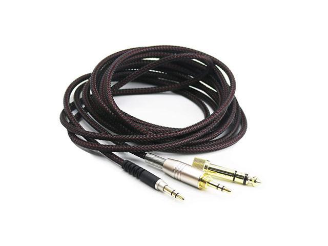 Replacement Audio Upgrade Cable Compatible with AudioTechnica ATHM50xBT ATHAR3BTBK ATHSR50BT ATHANC9 ATHANC7B ATHSR5BTBK ATHS700BT Headphones