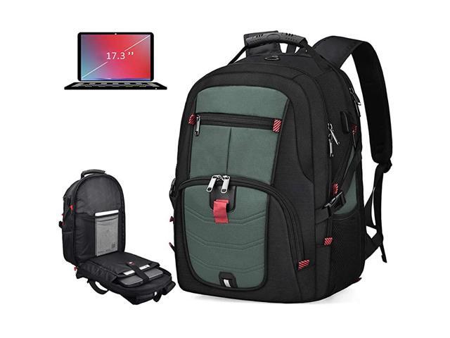 Backpack 17 Inch Waterproof Extra Large TSA Travel Backpack Anti Theft College School Business Mens Backpacks with USB Charging Port 173 Gaming