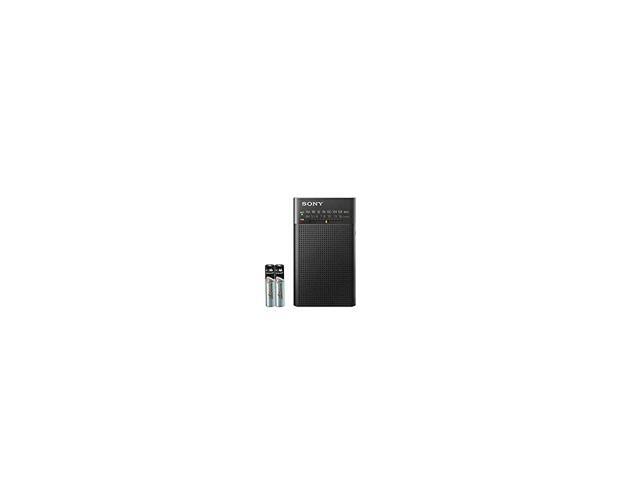 ICFP26 Portable AMFM Radio Black Bundles Battery Bundle