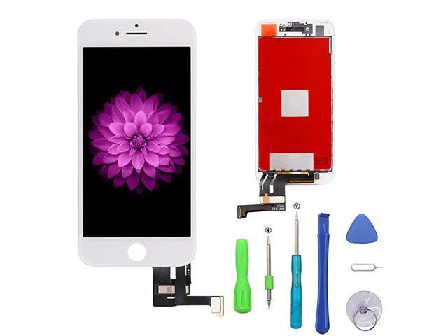 iPhone 7 Plus Screen Replacement White 55 LCD Display and 3D Touch Screen Digitizer Replacement Full Assembly for iPhone 7 Plus Screen with Repair