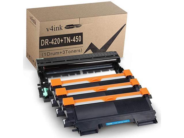 Compatible Toner Cartridge and Drum Unit Replacement for Brother TN450 TN420 DR420 use with HL2270dw HL2280dw HL2230 HL2240d MFC7240 MFC7360n
