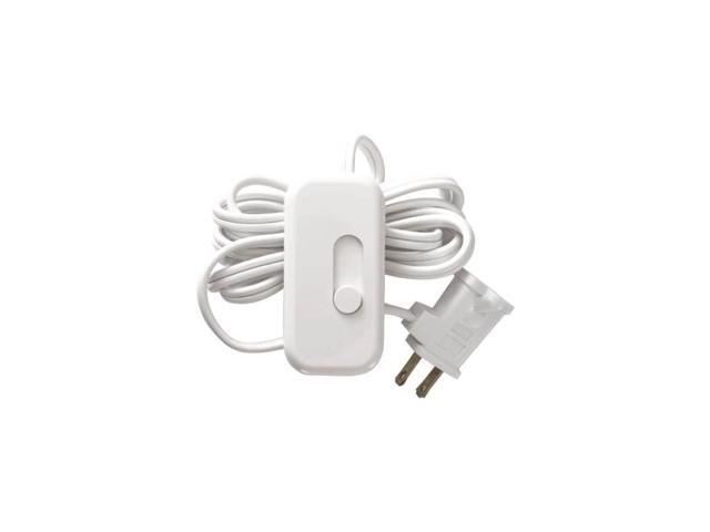 Credenza PlugIn Dimmer for Halogen and Incandescent Bulbs TT300HWH White