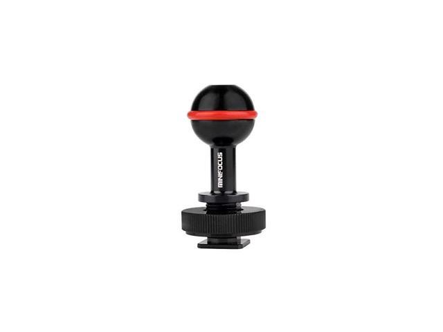 Diving Cold Shoe 1 Ball Mount Head Base Adapter Connector for Underwater Camera Waterproof Housings Case VideoFlashStrobe Hot Shoes