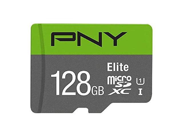 128GB Elite Class 10 U1 MicroSD Flash Memory Card PSDUX128U185GWGE Green