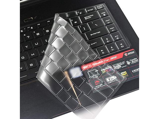 Premium Clear Keyboard Cover for MSI GS65 GF63 Stealth Thin 156MSI PS63 P65 WP65 WS65 156 InchMSI PS42 14 Inch Gaming Laptop Ultra Thin Dustproof