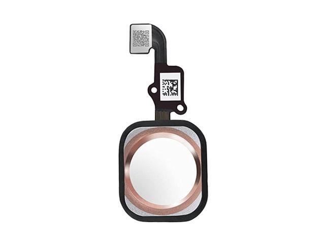 Compatible with Home Button Main Key Flex Cable Replacement for iPhone 6S and 6S Plus Rose Gold