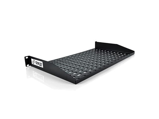 19Inch 1U Server Rack Shelf Vented Shelves For Good Air Circulation Cantilever Mount Wall Mount Rack Universal Device Cabinet Shelf Computer Case