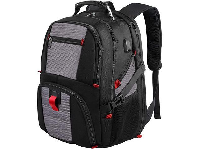 Laptop BackpackLarge Luggage Backpack with USB Charging Port for Women MenTSA Friendly Business Travel Laptop BackpackAntiTheft Computer Backpacks