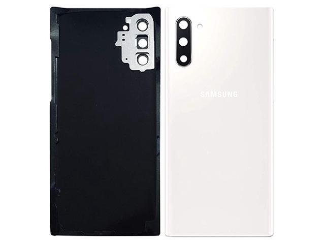 Galaxy Note 10+ Plus Replacement Back Glass Cover Back Battery Door wPreInstalled Adhesive Lens Removal Tool Note 10+ Plus Aura White